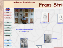 Tablet Screenshot of fransstrik.nl